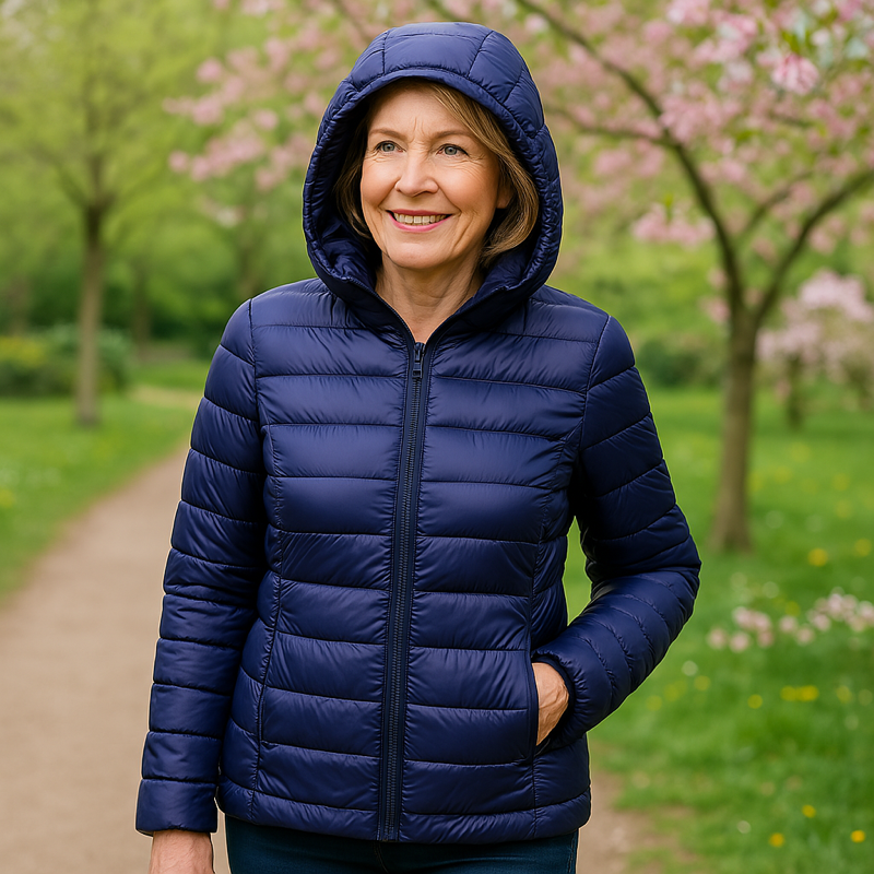 Greta - INSULATED MID-LAYER JACKET WITH HOOD