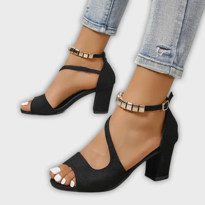Jewel - Women's Summer High Heels with Orthopedic Support