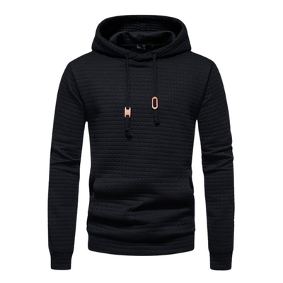 Ingolf  ™ - Textured Hooded Sweatshirt For Men