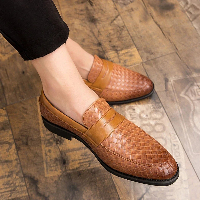 Mariano - Milano Woven Leather Loafer