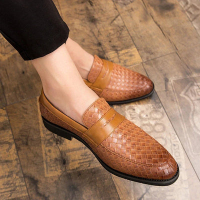 Mariano - Milano Woven Leather Loafer