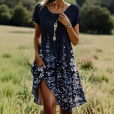 Aspen™ - RELAXED DRESS WITH FLORAL PATTERN