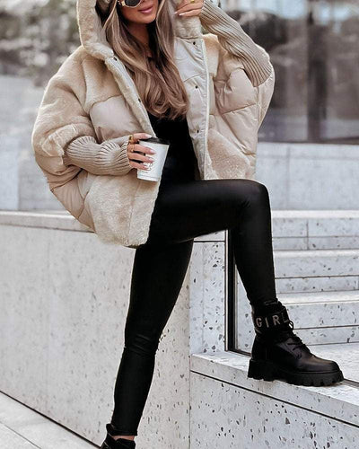 RAINA - Cozy hooded jacket