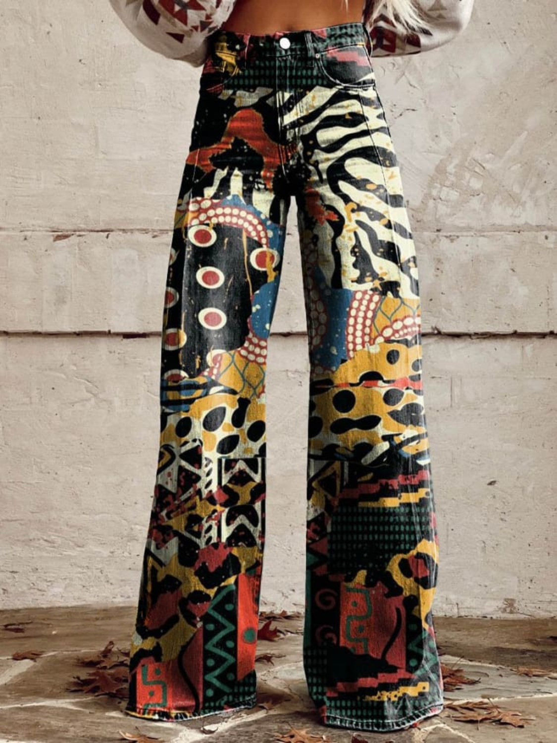 Mia™ - Modern Colorful Wide Leg Pants