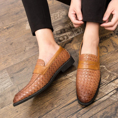 Mariano - Milano Woven Leather Loafer