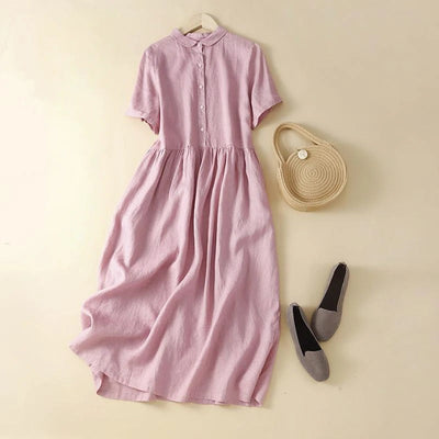 ALINA™ LINEN DRESS