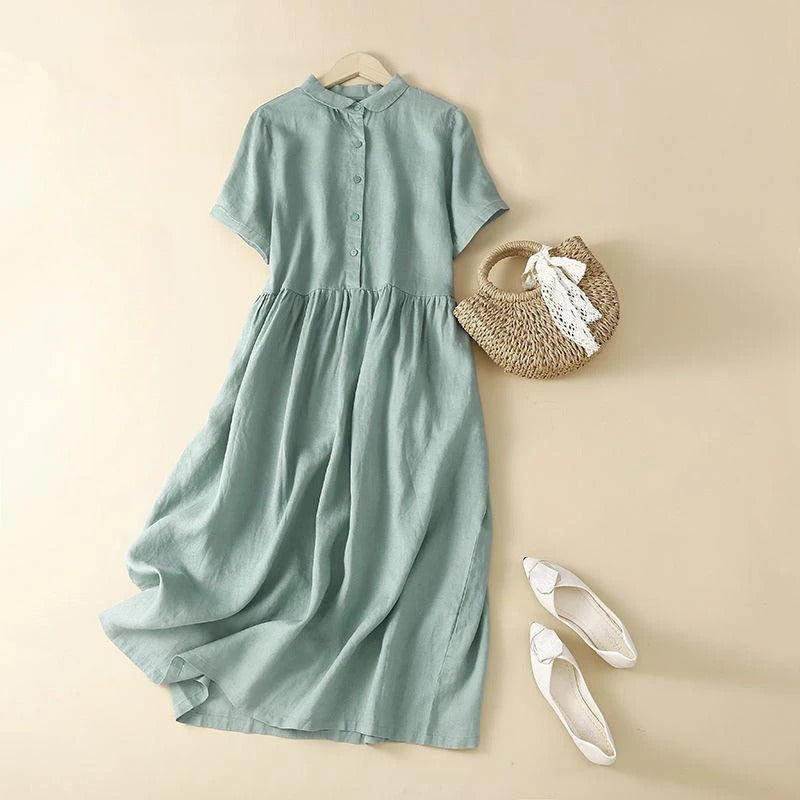 ALINA™ LINEN DRESS