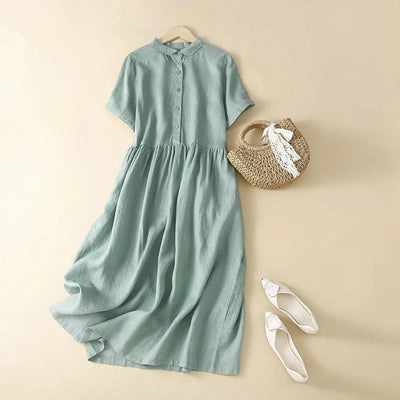 ALINA™ LINEN DRESS