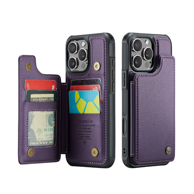 Harrison - RFID Blocking Magnetic Wallet Flip Phone Case