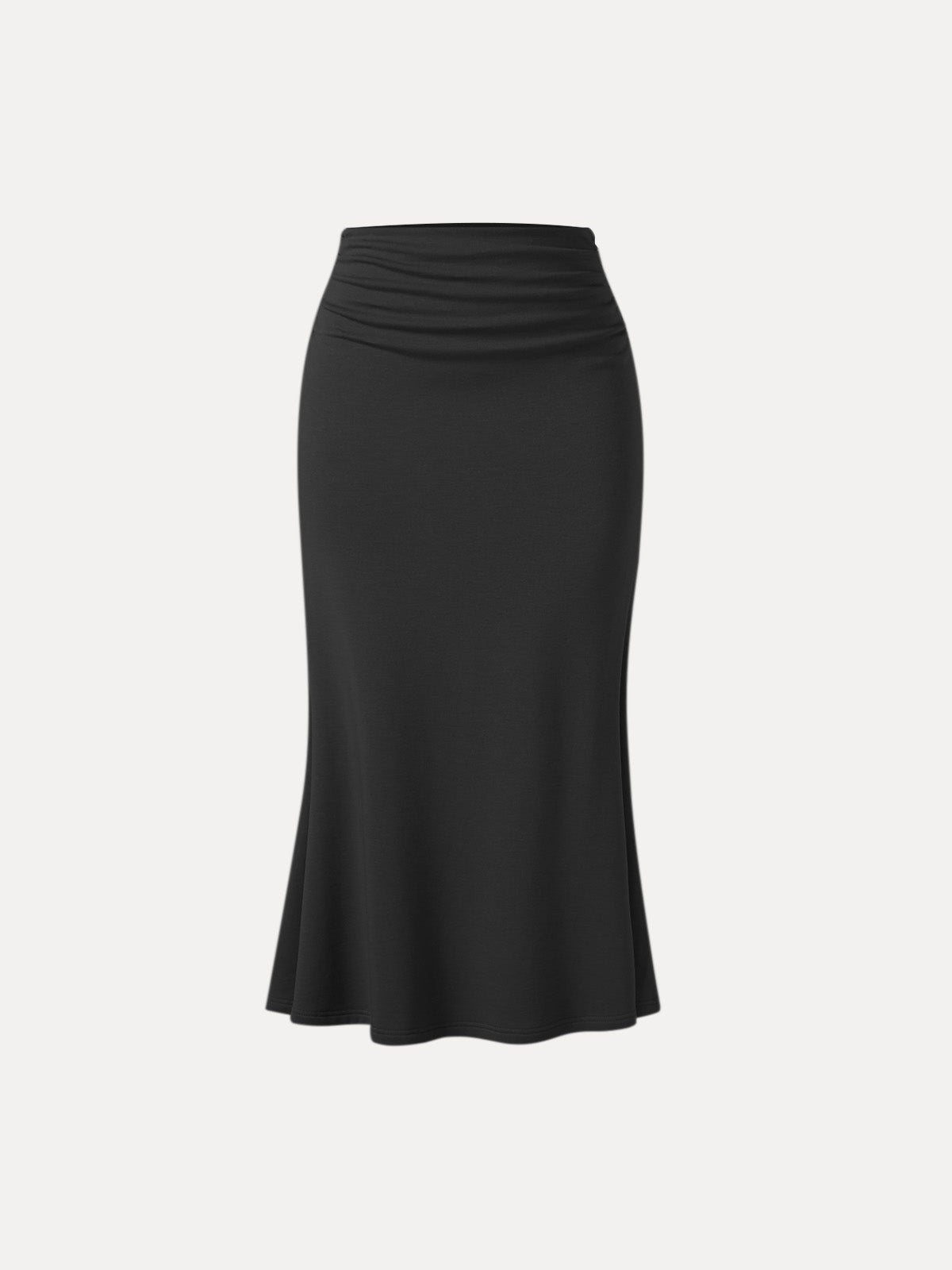 Orelie Maxi Skirt - ELEGANT LONG SKIRT WITH FLOWY SILHOUETTE