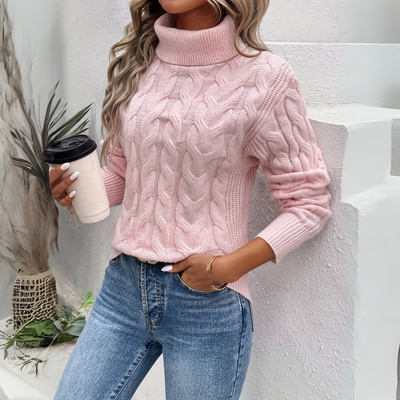 Amelia - Elegant Knit Turtleneck Sweater