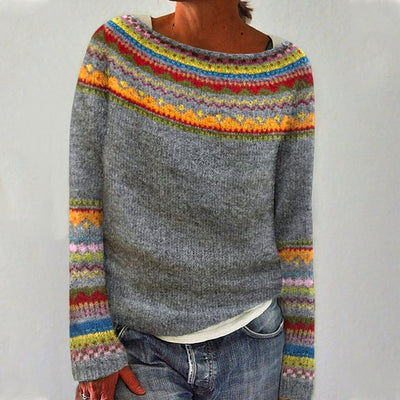 Alyana - Retro Wool Sweater