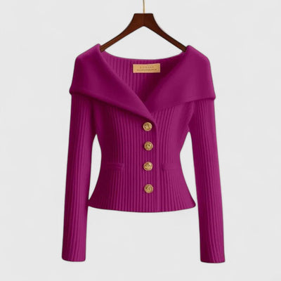 Lake - ELEGANT CARDIGAN WITH SOPHISTICATED STYLE
