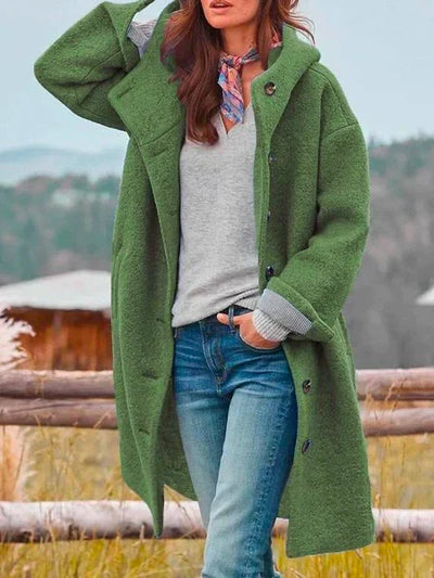 Jacinthe™ - ELEGANT LONG SLEEVE COAT WITH BUTTONS