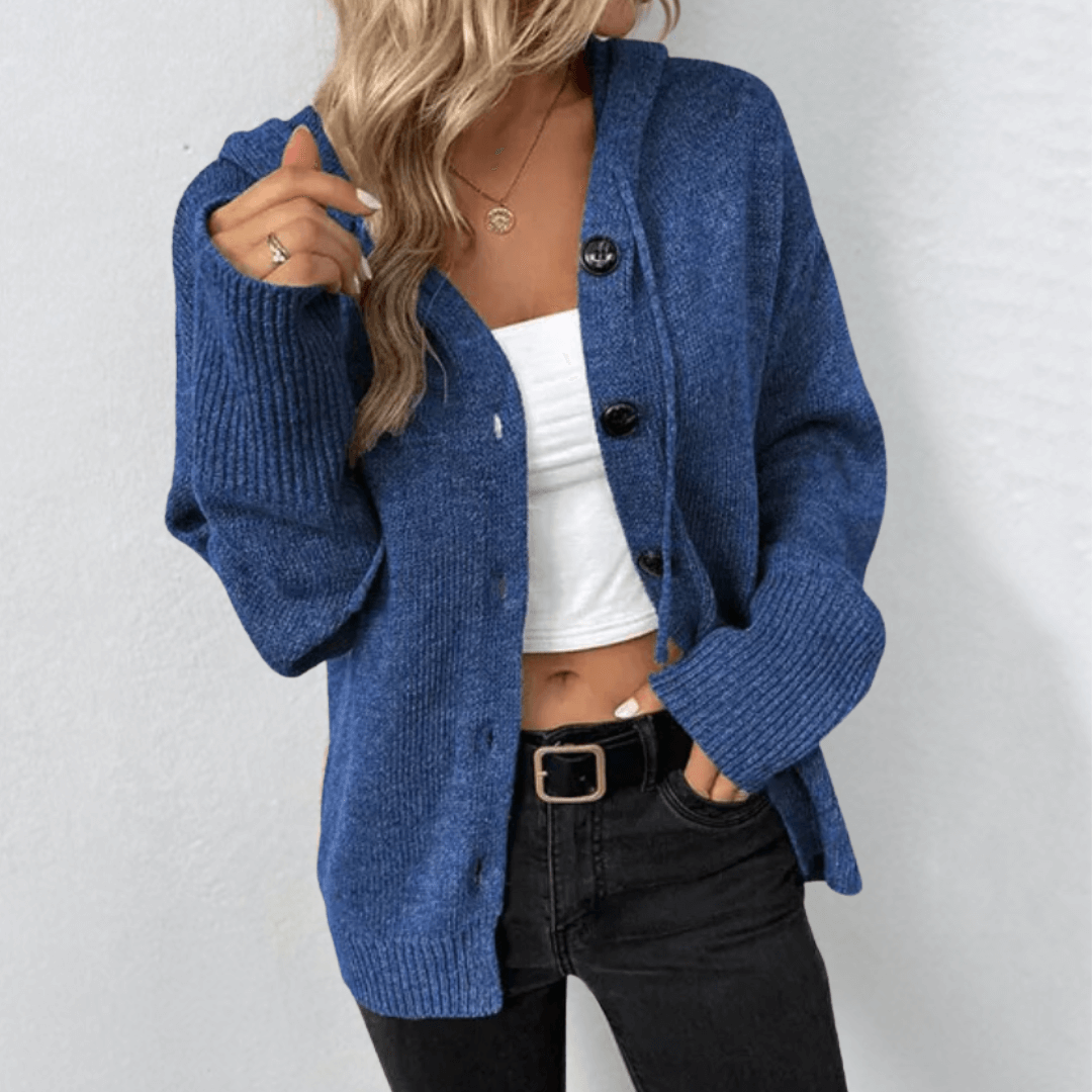 Brittan - Knit Cardigan with Buttons
