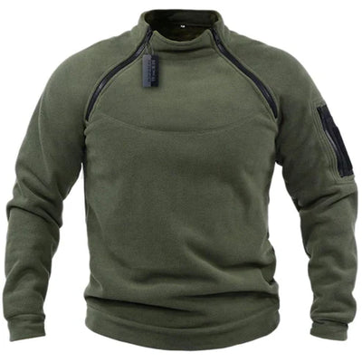 Jomartson - Military-style fleece sweater