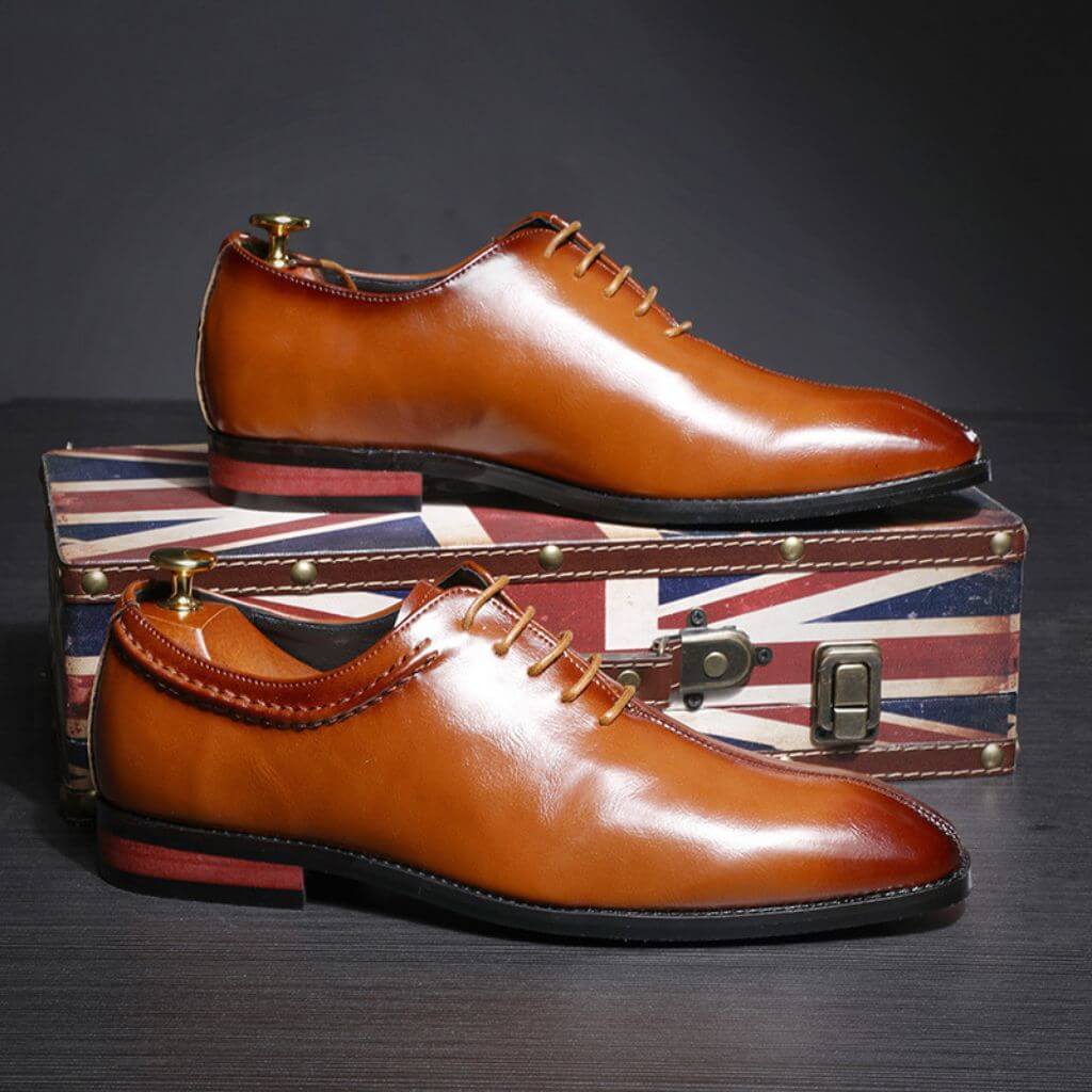 Manny - Oxford Style Monk Strap Shoes