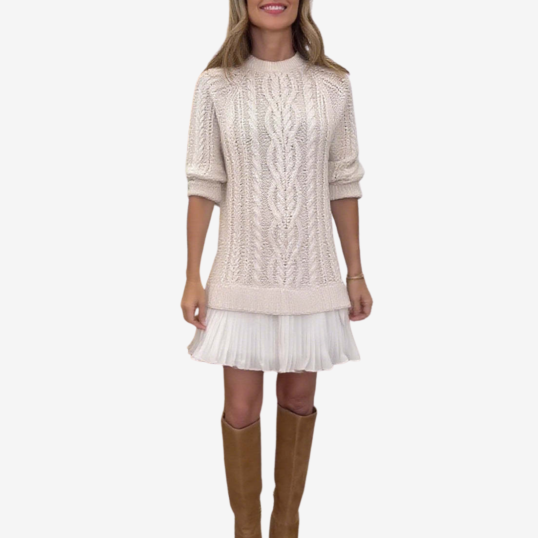 Gaelle - Knitted Sweater Dress