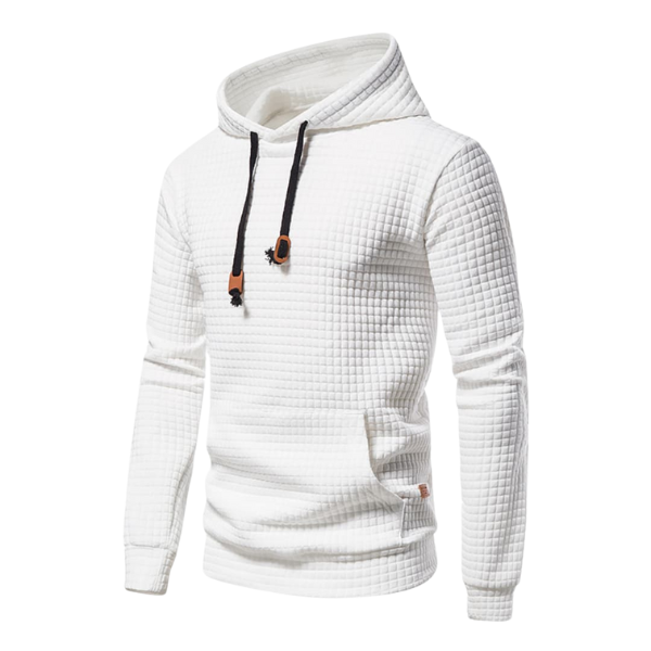 Ingolf  ™ - Textured Hooded Sweatshirt For Men