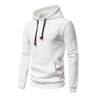 Ingolf  ™ - Textured Hooded Sweatshirt For Men