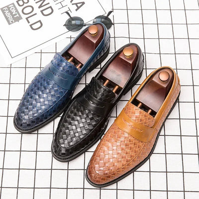 Mariano - Milano Woven Leather Loafer