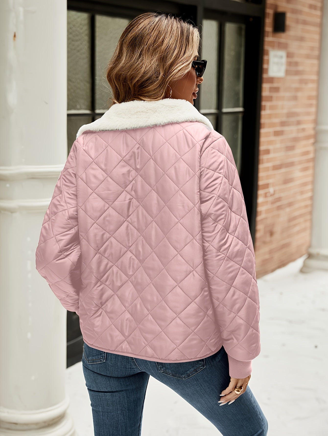 Cindy - Short Plush Jacket