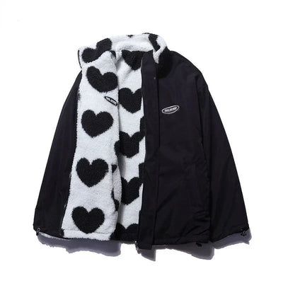 Teddy - Reversible Heart Coat