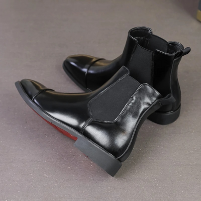 Annibale Carracci - Leather Chelsea Boots