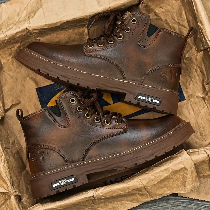 Devin - Waterproof Non Slip Vintage Boots