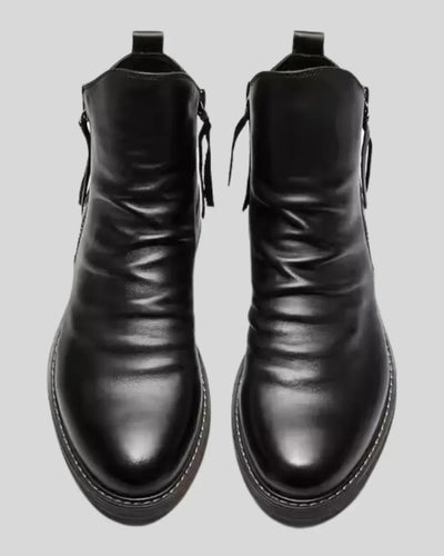 Leonardo - Side Zip Ankle Boots
