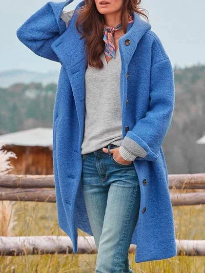 Jacinthe™ - ELEGANT LONG SLEEVE COAT WITH BUTTONS
