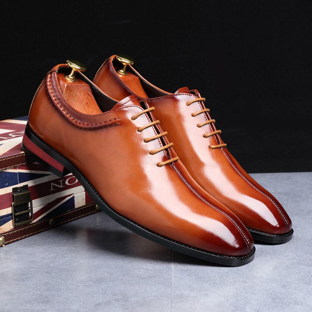 Manny - Oxford Style Monk Strap Shoes
