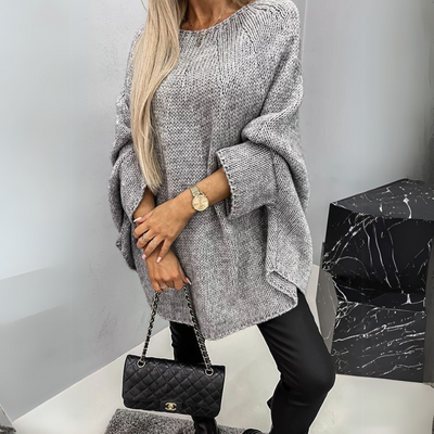 Isabelle - Elegant Women’s Sweater with Round Neck