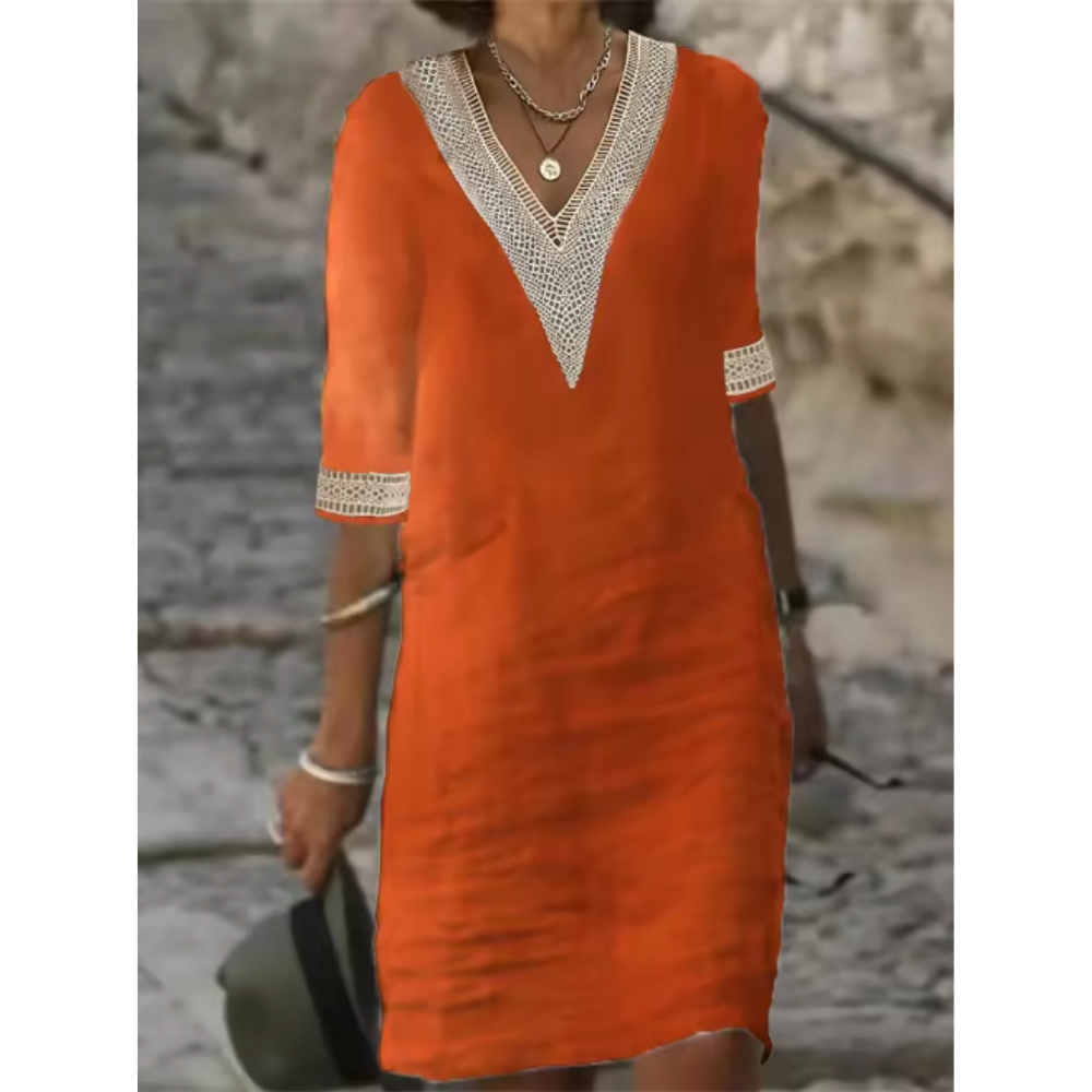 Maka™ - ELEGANT DRESS WITH A REVEALING DESIGN
