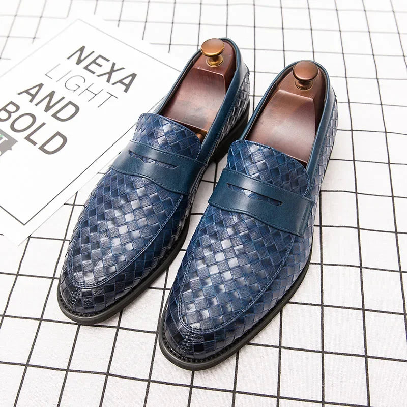 Mariano - Milano Woven Leather Loafer