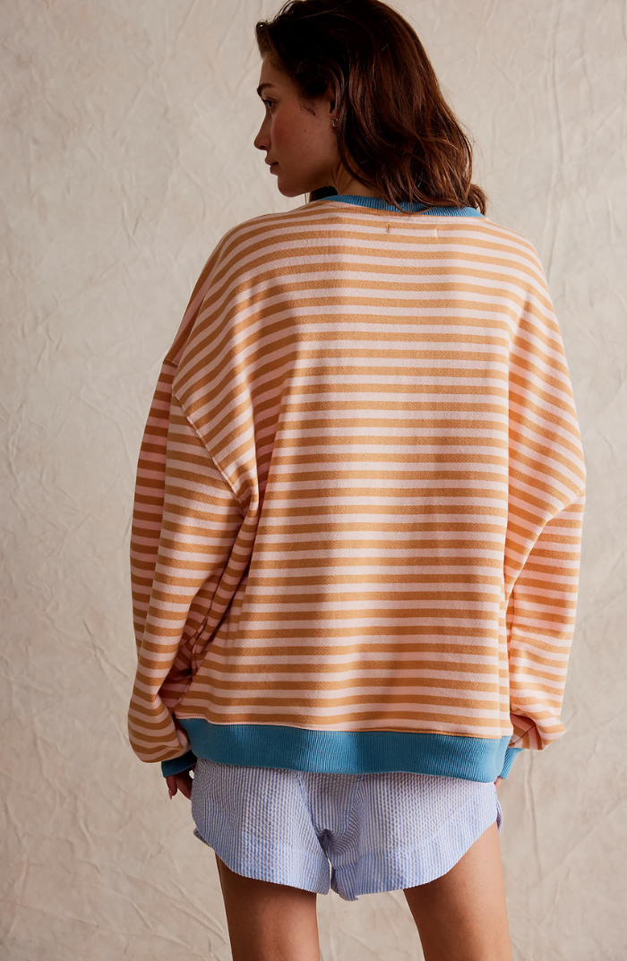 Mana - Striped Oversized Sweater