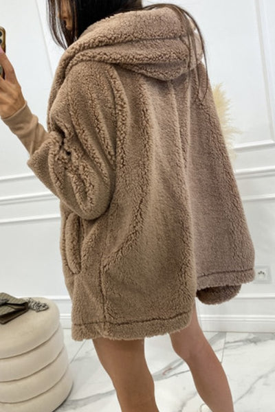 LEYA - Plush Hooded Jacket