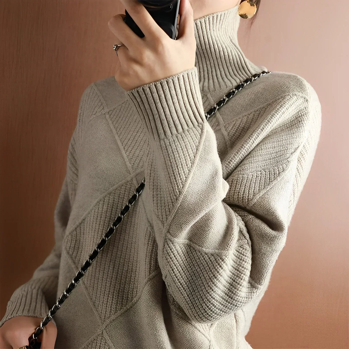 Marcelle - Chunky Turtleneck Sweater
