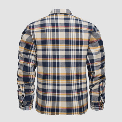 Rey - Versatile design Checkered bomber jacket