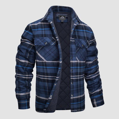 Rey - Versatile design Checkered bomber jacket
