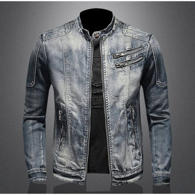 Markus - Casual Denim Winter Jacket