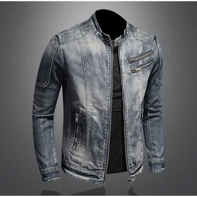 Markus - Casual Denim Winter Jacket