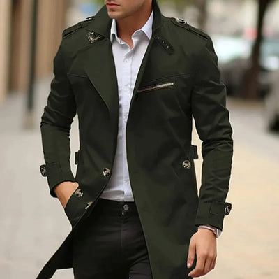 Emmanuel - Elegant trench coat for men
