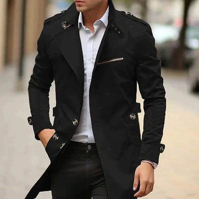 Emmanuel - Elegant trench coat for men