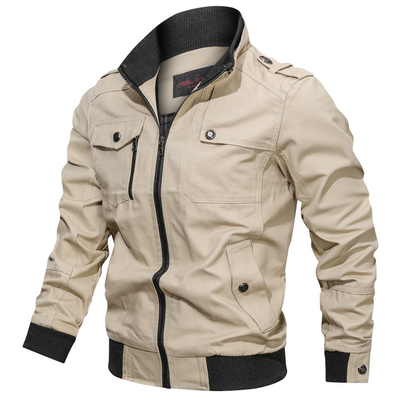 Carlos - Casual Cargo Combat Winter Jacket