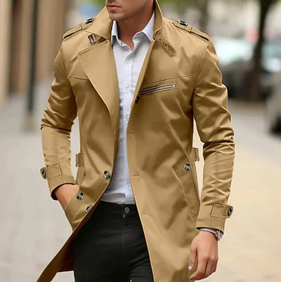 Emmanuel - Elegant trench coat for men