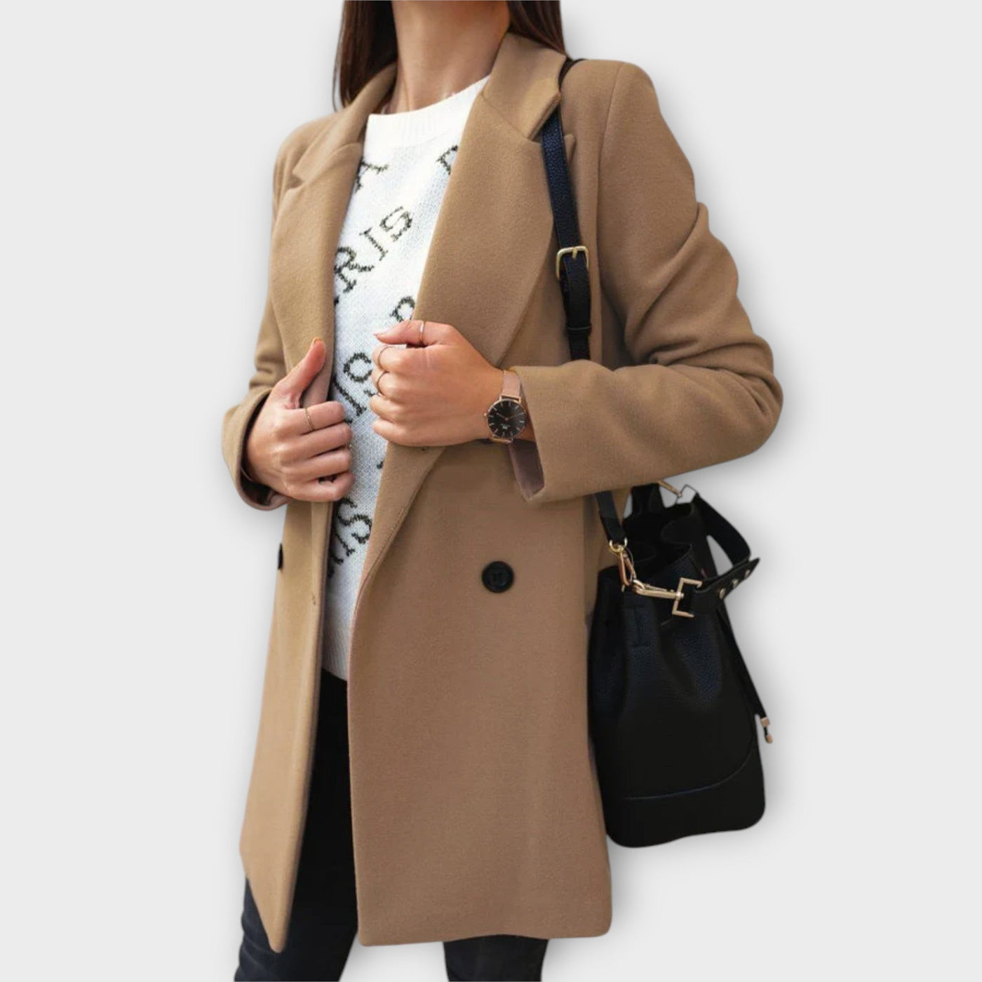 Teresa - Elegant Lapel Coat