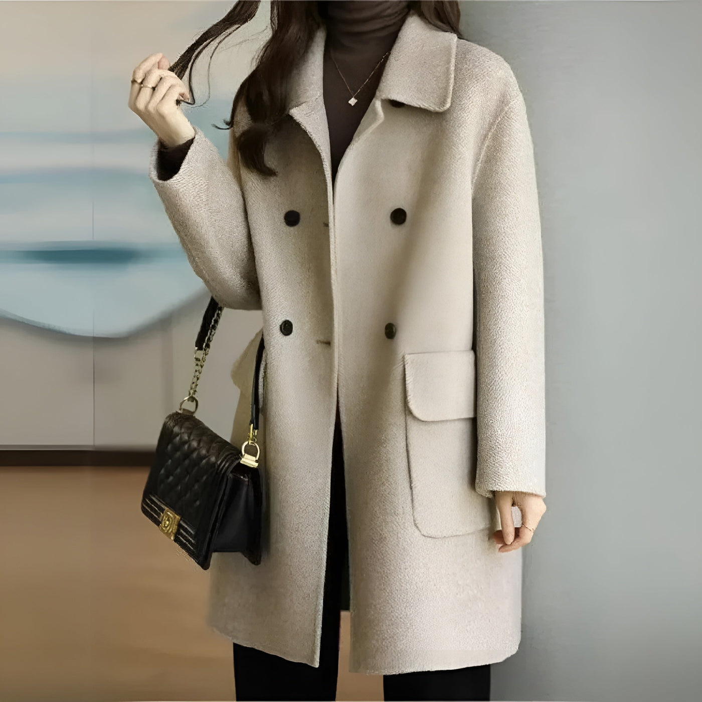 Camille - An elegant and warm winter coat