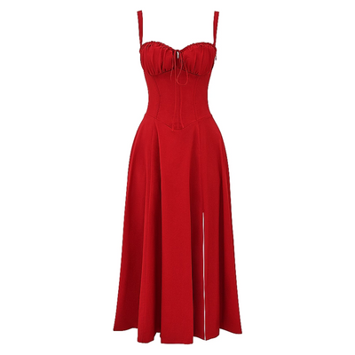 Taryn - Flowy Boho Slip Skirt Dress