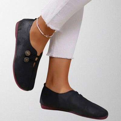 Pam - Orthopedic Loafers in Soft Suede for Women